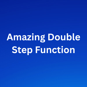 Amazing Double Step Fountain