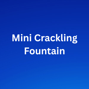 Mini Crackling Fountain